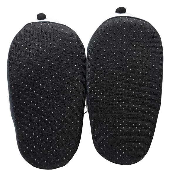 Peanuts Snoopy 3D Christmas Scuff Slippers Toddler 7/8 Plush Santa Slip-Ons New - Picture 6 of 16